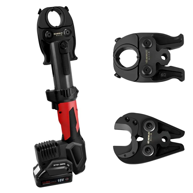 HZT-300C BATTERY POWERED CRIMPING TOOL WITH CUTTING