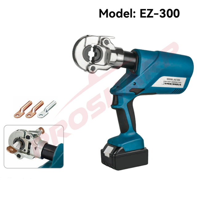battery cable crimping tool