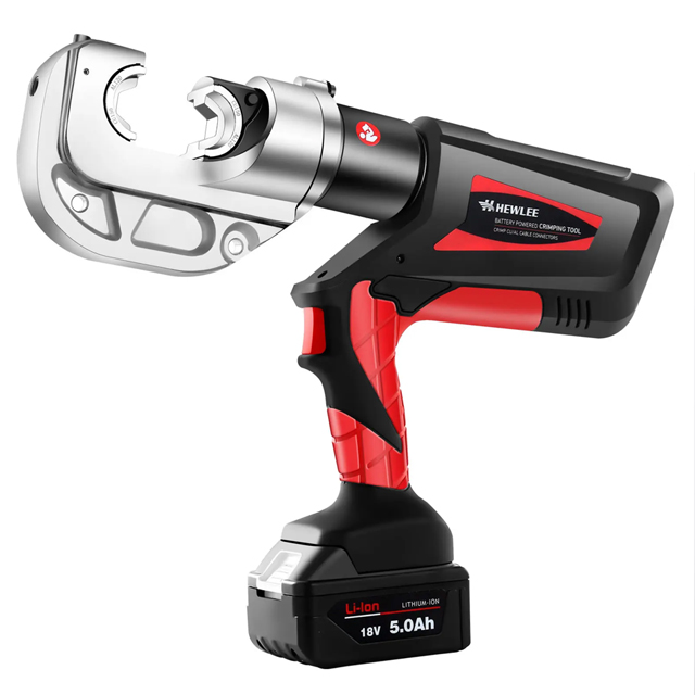 HL-400B CORDLESS CABLE CRIMPING TOOL