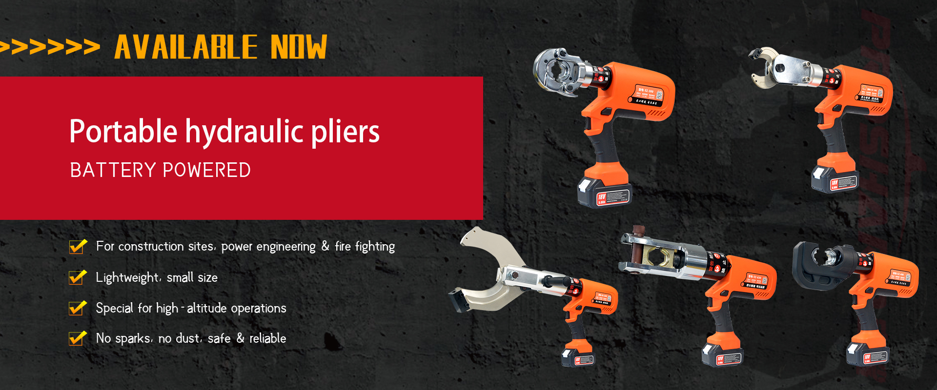 Hydraulic pliers