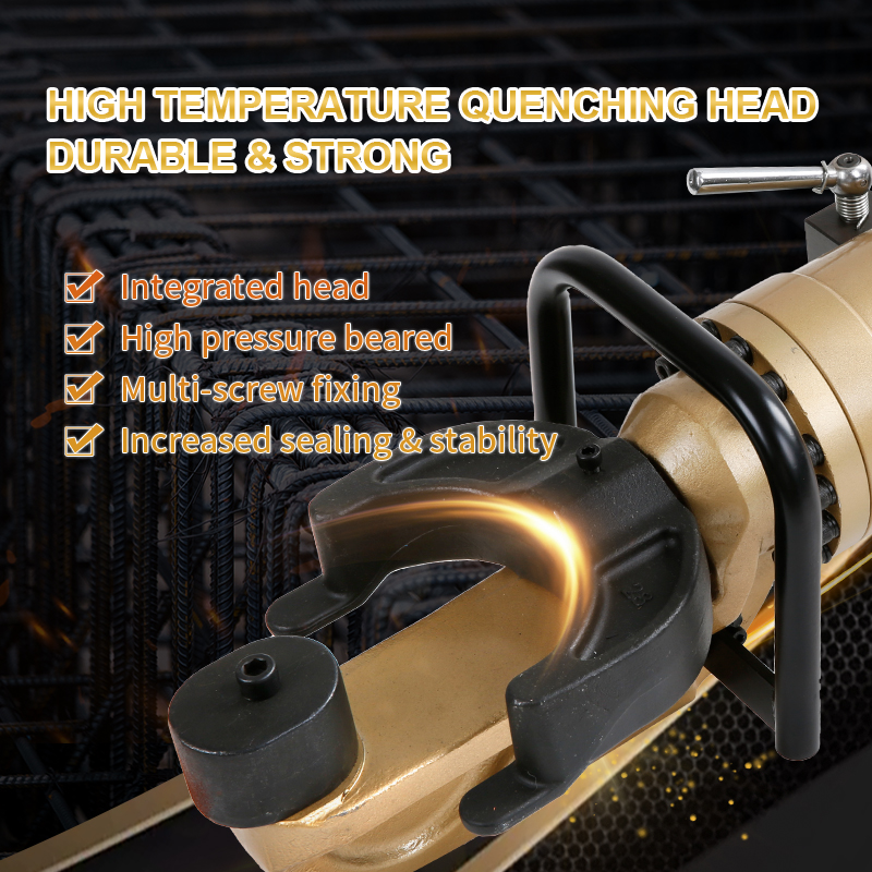 Rebar bender features