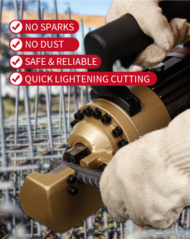 rebar cutter Features