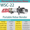 WSC-22 16-22mm Pro version Rebar Bender