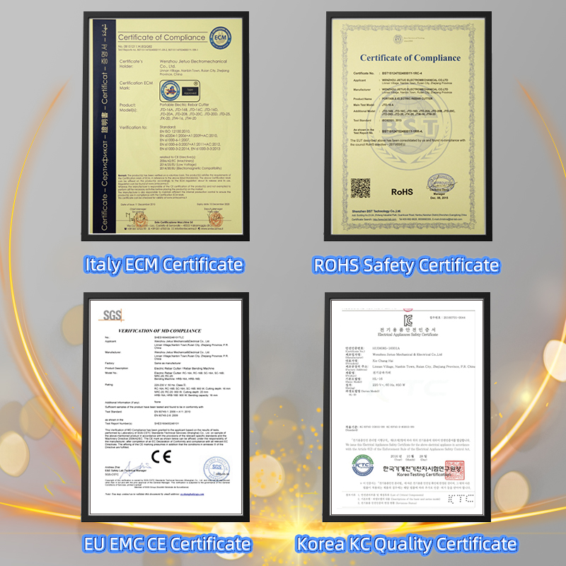 Certificates