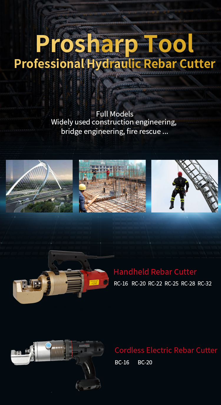 portable rebar cutter applications