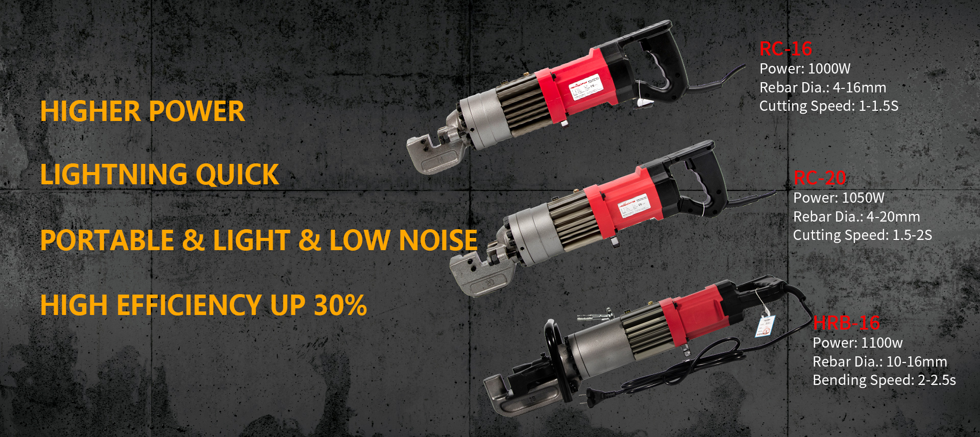 Handheld Rebar Cutter Bender