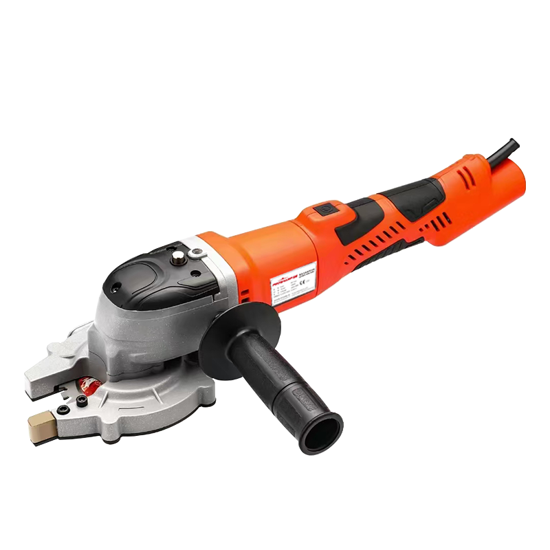 Hand-held electric steel bar cutter