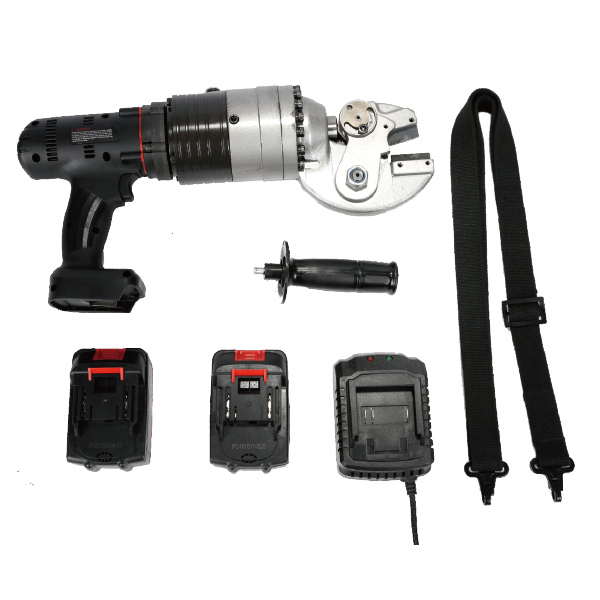  4-16mm sciccor type battery powered rebar cutter 